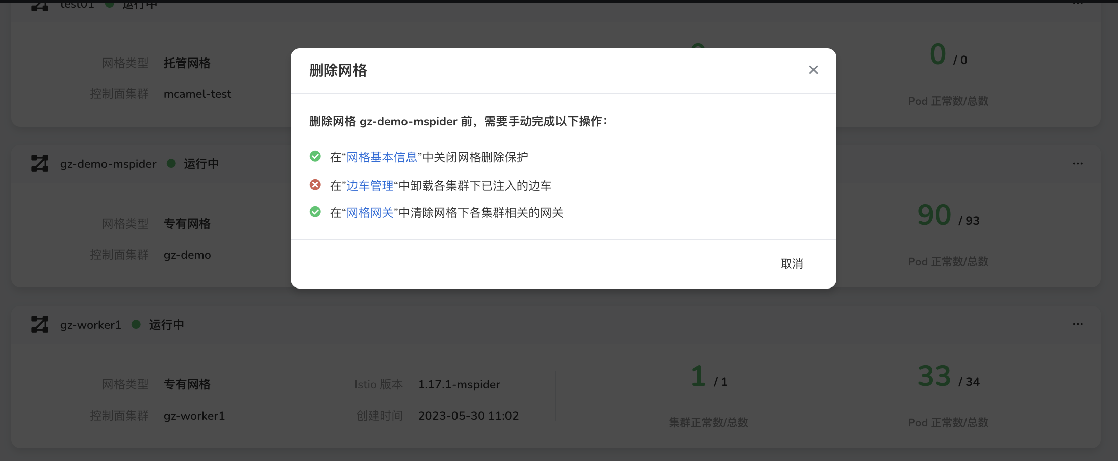 专有网格